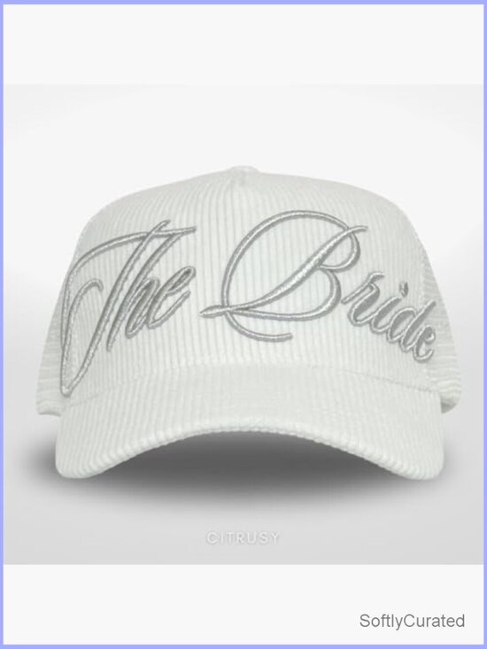 Faith & Forever Trucker Hat - Christian Cross Jesus Hats, Bachelorette Bride main image 6